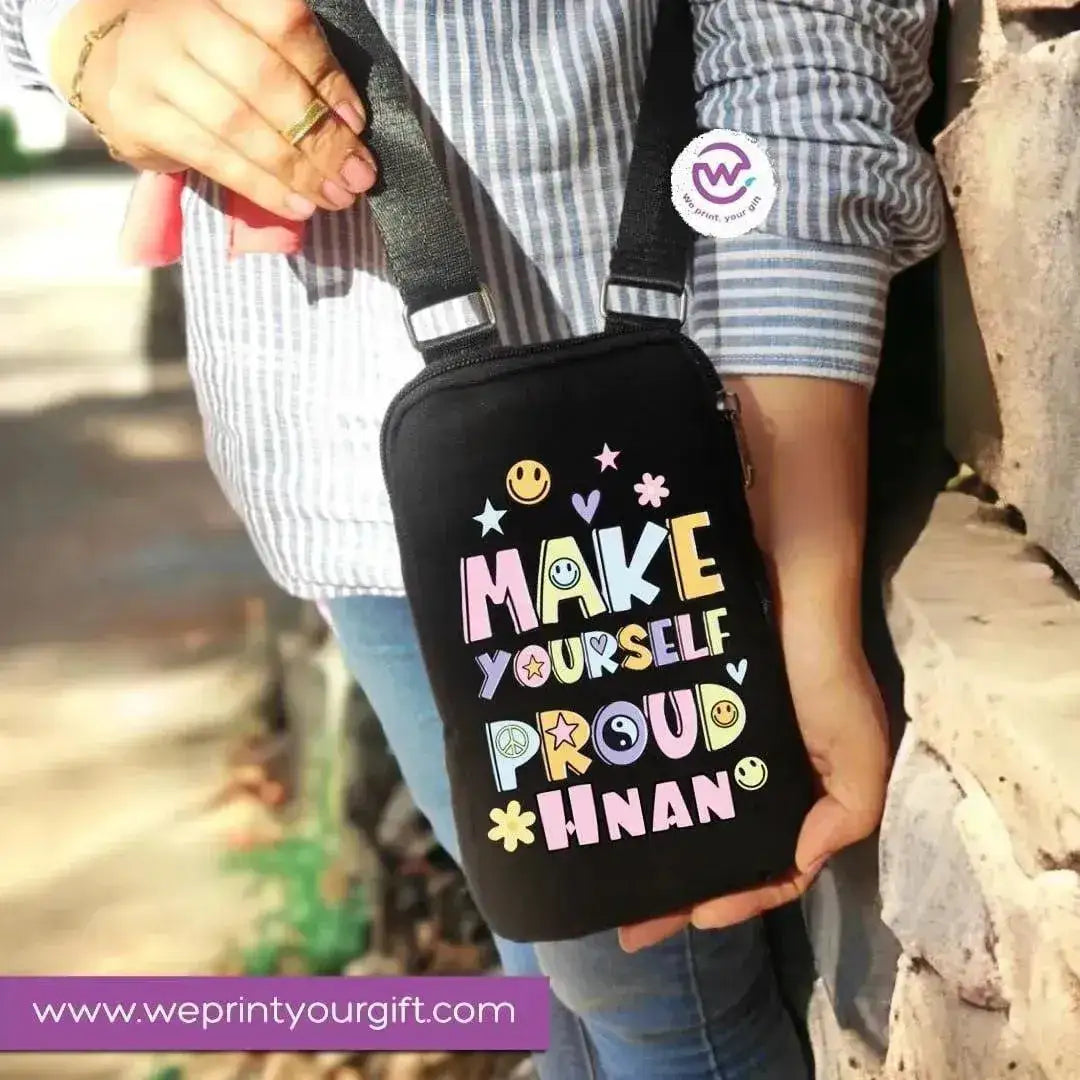 Fabric Mobile Cover - Motivational quotes -A - WE PRINT