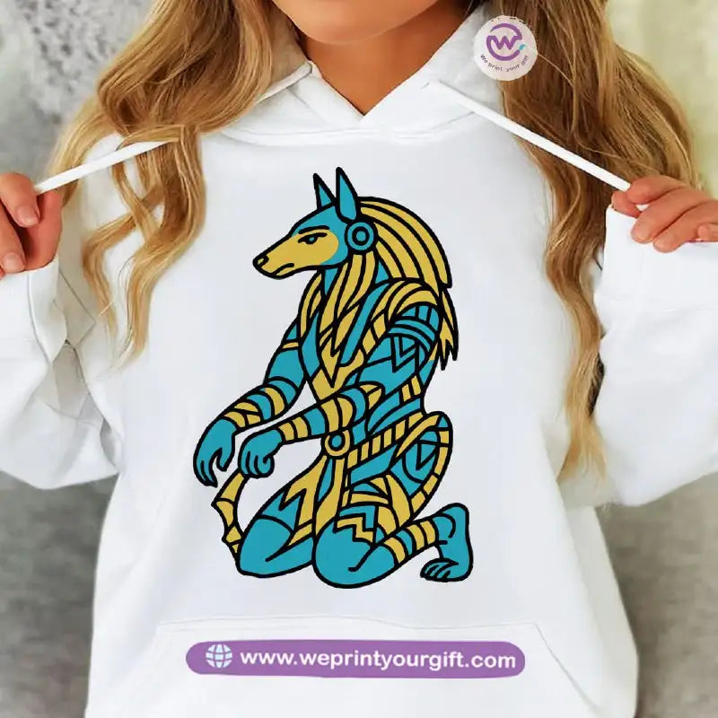 Ancient Egypt Heritage Hoodie – Cotton Melton Unisex - WE PRINT