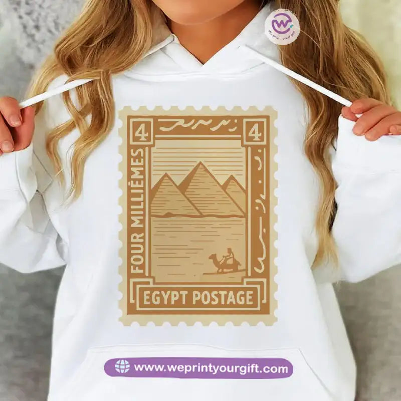Ancient Egypt Heritage Hoodie – Cotton Melton Unisex - WE PRINT