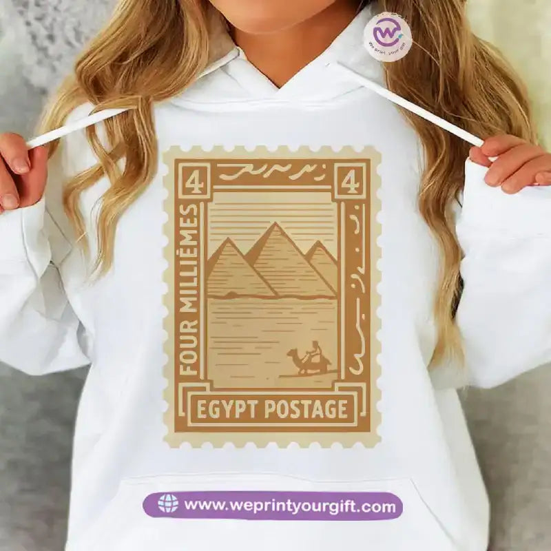 Ancient Egypt Heritage Hoodie – Cotton Melton Unisex - WE PRINT