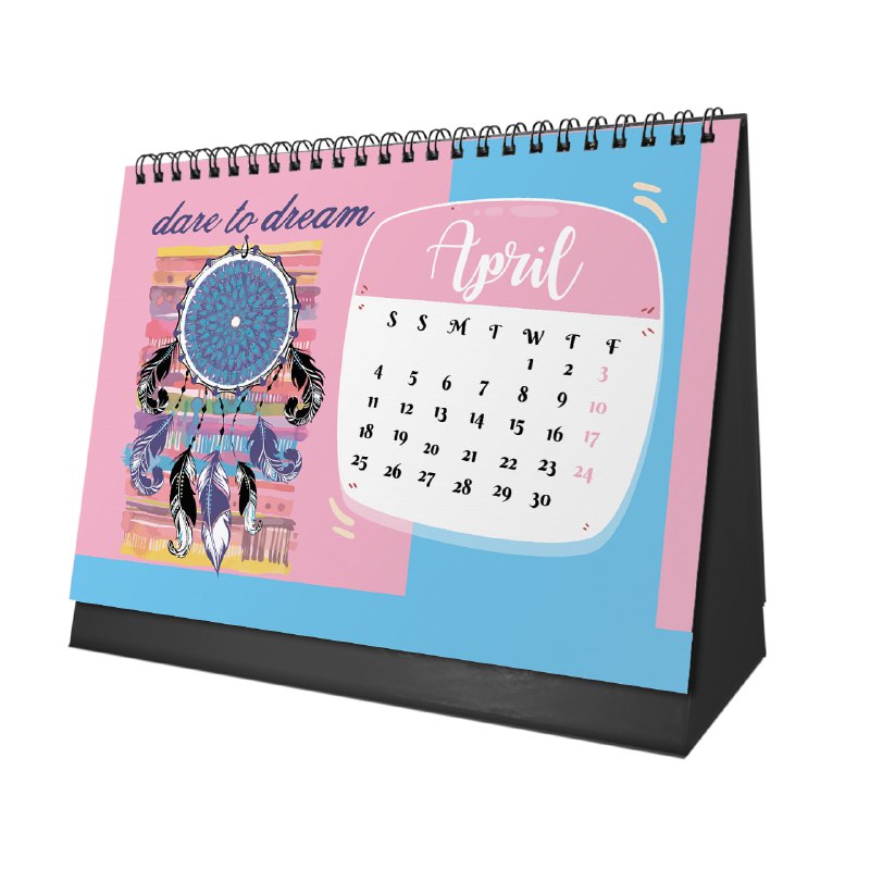 Dreamcatcher Desk Calendar 2026