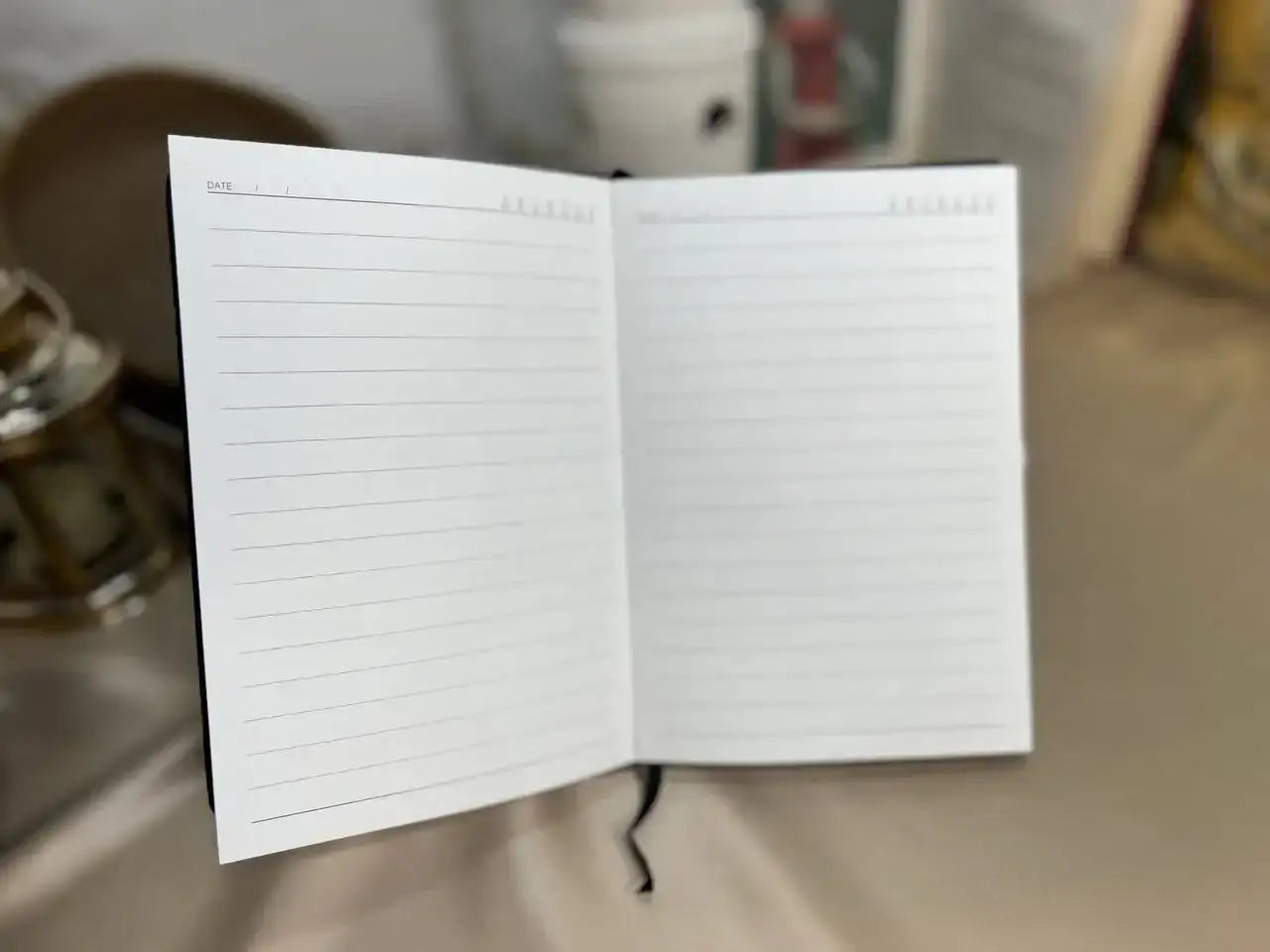 Black Notebook with Elastic Band - Buy 2 Get 1 Free - WE PRINT