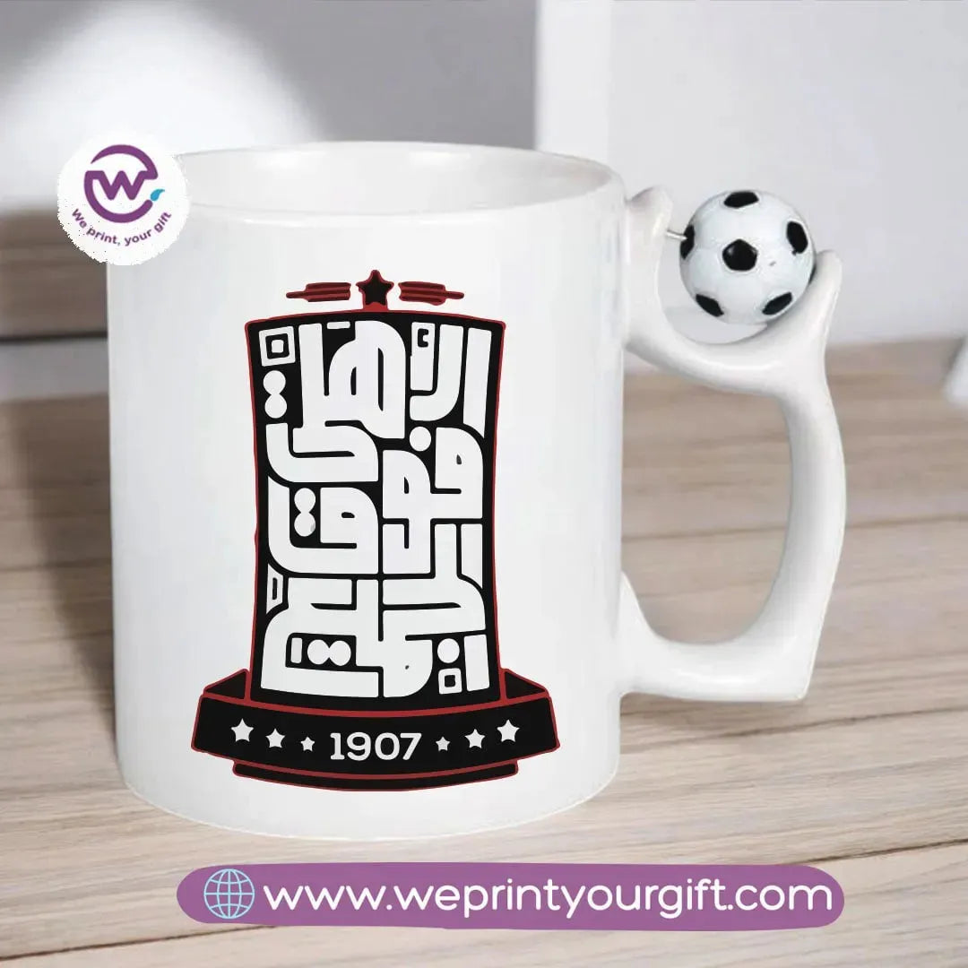 Football Mug-Al ahly - WE PRINT