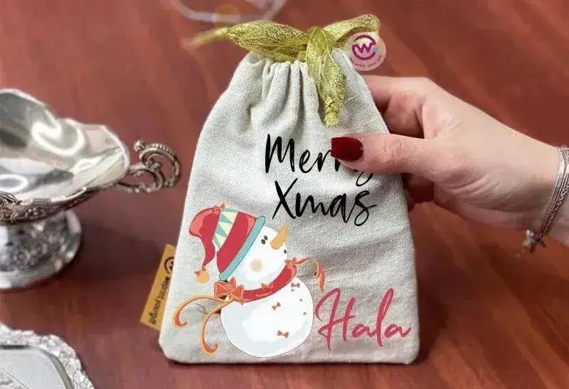 Gift Bags-Christmas -Snow - WE PRINT