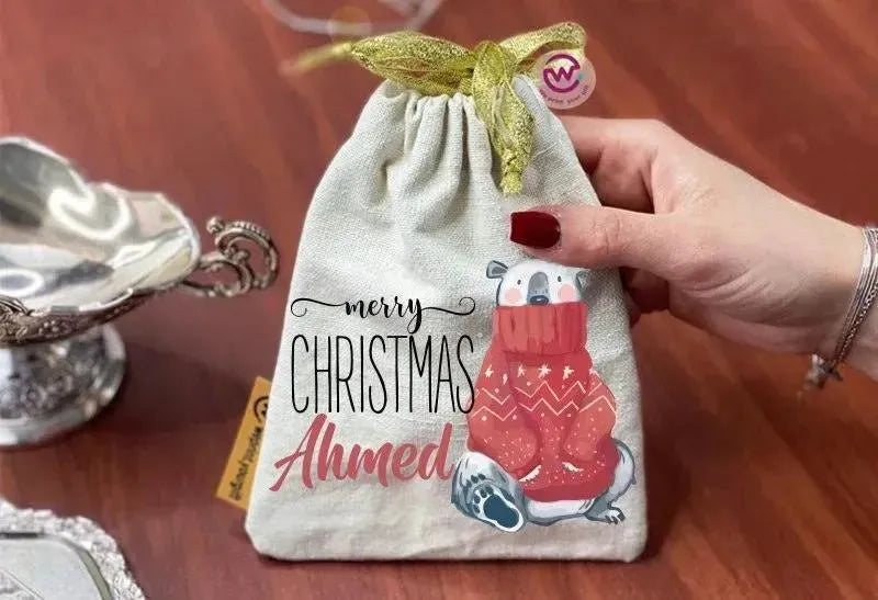 Gift Bags-Christmas -Snow - WE PRINT
