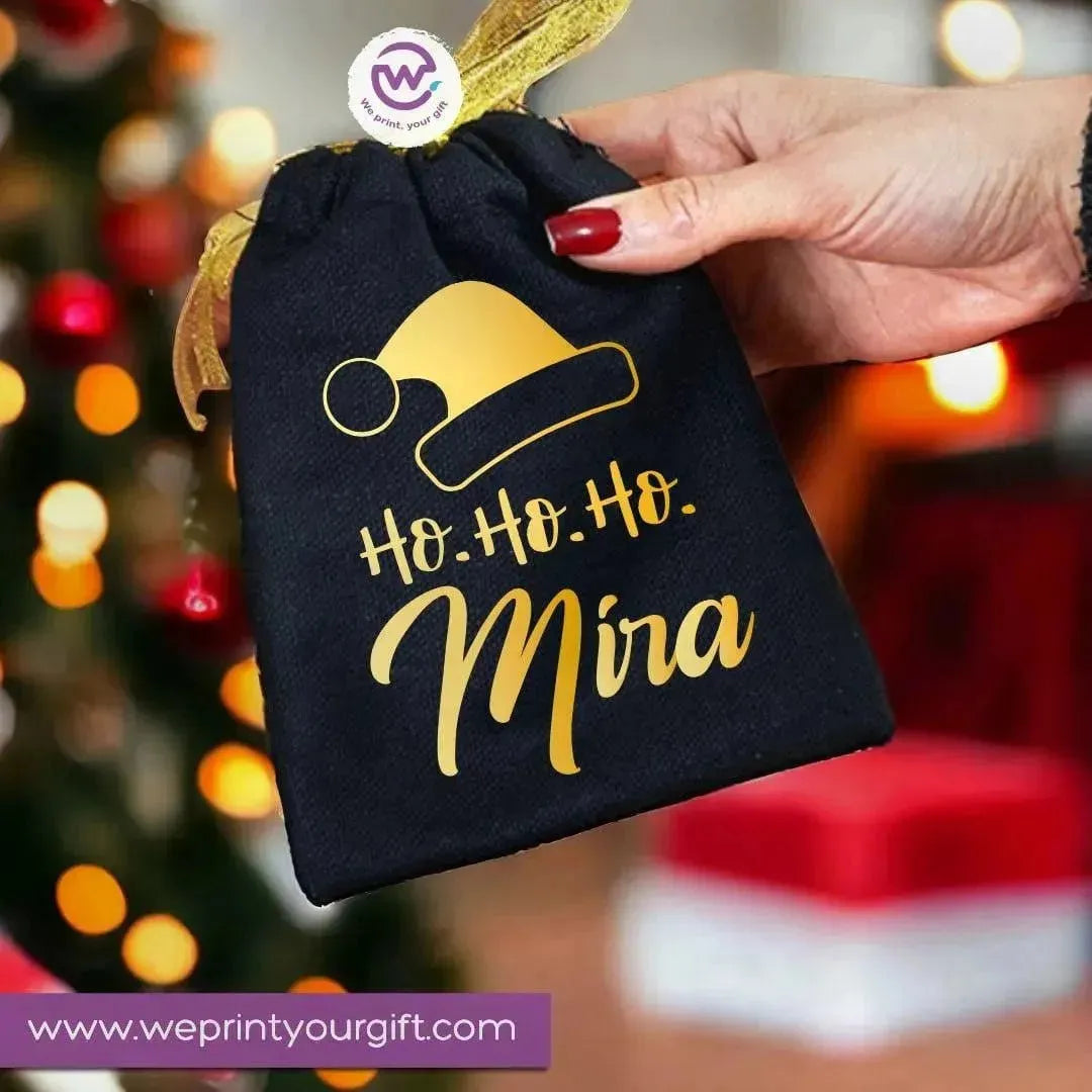 Gift Bags-New year 2024 - Christmas -Black - WE PRINT