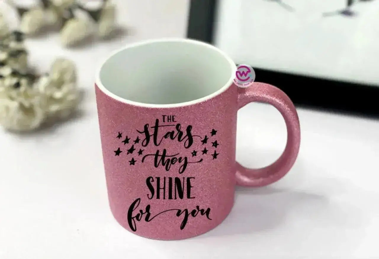 Glitter Mug - Inspirational Quotes - WE PRINT