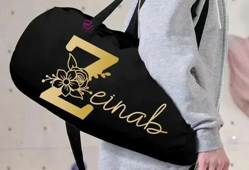 Gym Bag -Names- A - WE PRINT