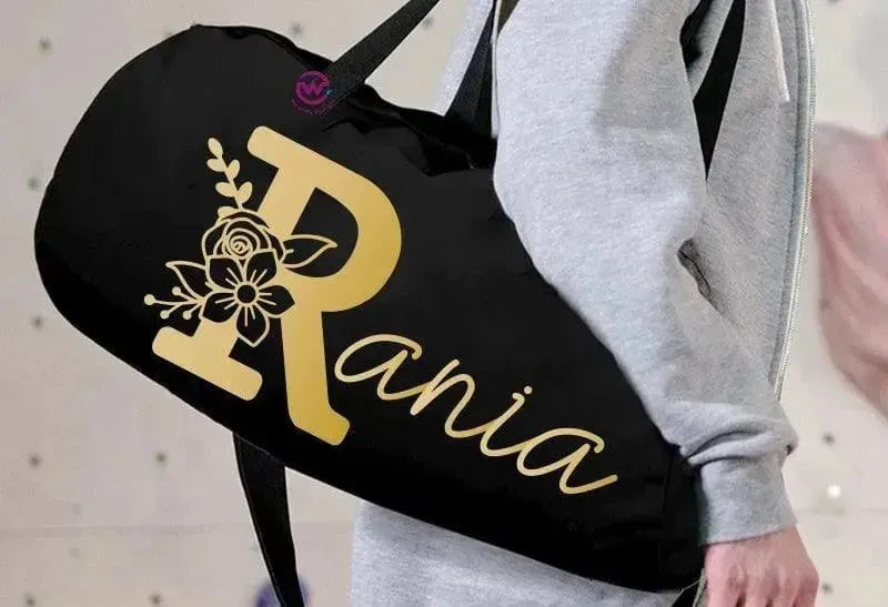 Gym Bag -Names- A - WE PRINT