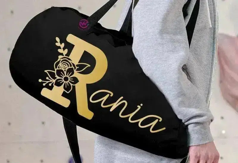 Gym Bag -Names- A - WE PRINT