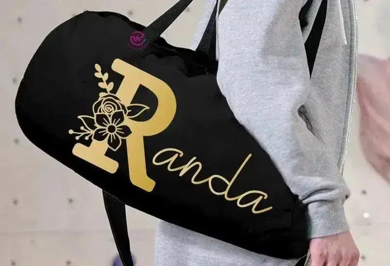 Gym Bag -Names- A - WE PRINT