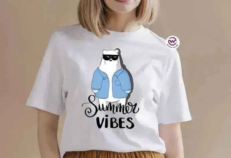 Half sleeve T-shirt-3 Bears