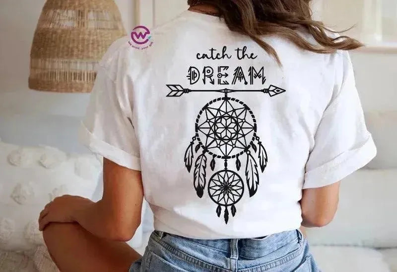 Half sleeve T-shirt -Dream Catcher-A - WE PRINT