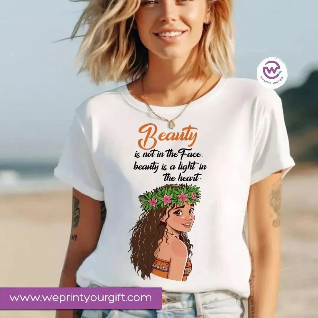 Half sleeve T-shirt- Moana - WE PRINT