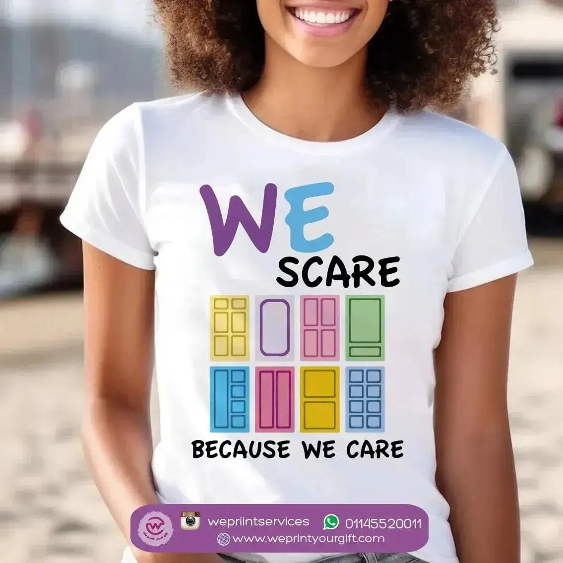 Half sleeve T-shirt- Monster inc. - WE PRINT