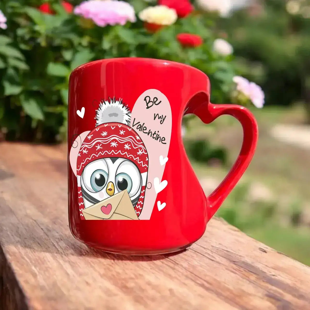 Heart Handle Mug- Valentine’s Designs - WE PRINT