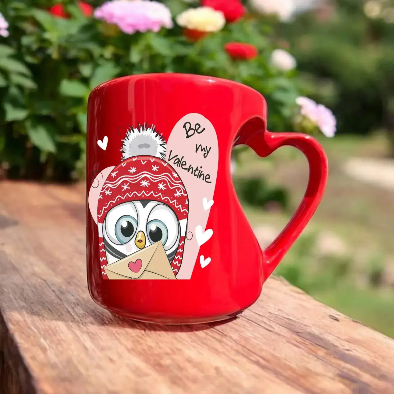 Heart Handle Mug- Valentine’s Designs - WE PRINT