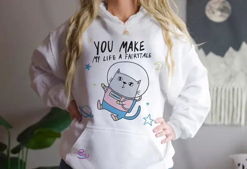 Kids hoodie-Cat's Lovers - WE PRINT