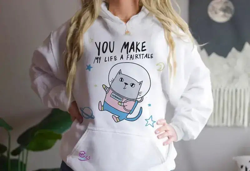 Kids hoodie-Cat's Lovers - WE PRINT