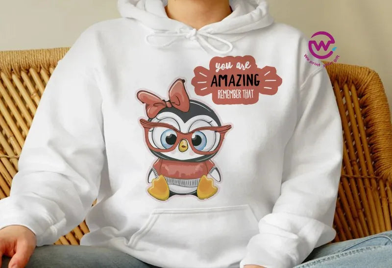 Kids hoodie-Cute Owl - WE PRINT