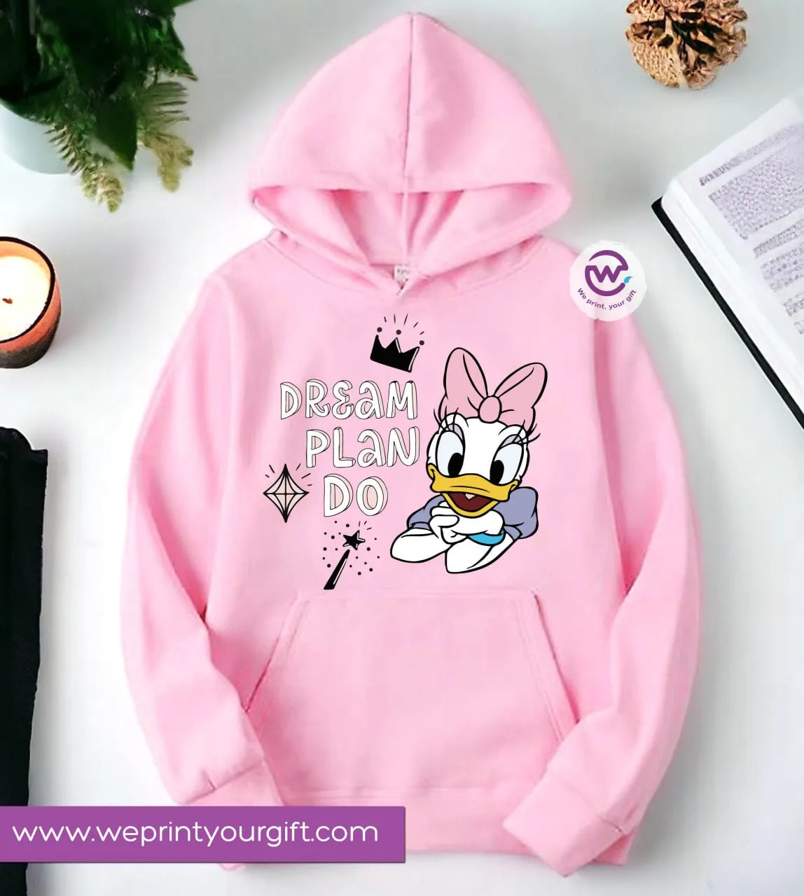 Kids hoodie-Daisy Duck - WE PRINT