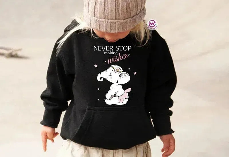 Kids Hoodie-Elephant - WE PRINT