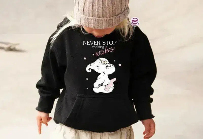 Kids Hoodie-Elephant - WE PRINT