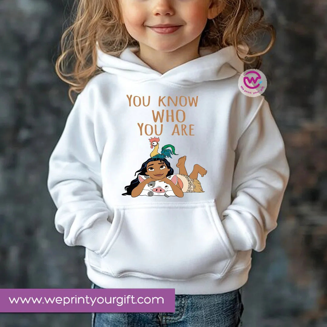Kids hoodie-Moana - WE PRINT
