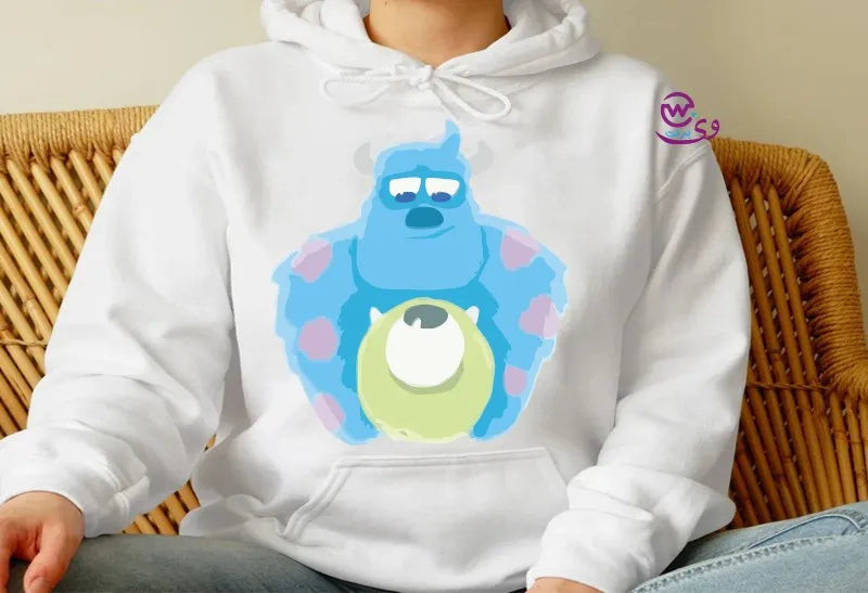 Kids hoodie-monsters inc - WE PRINT