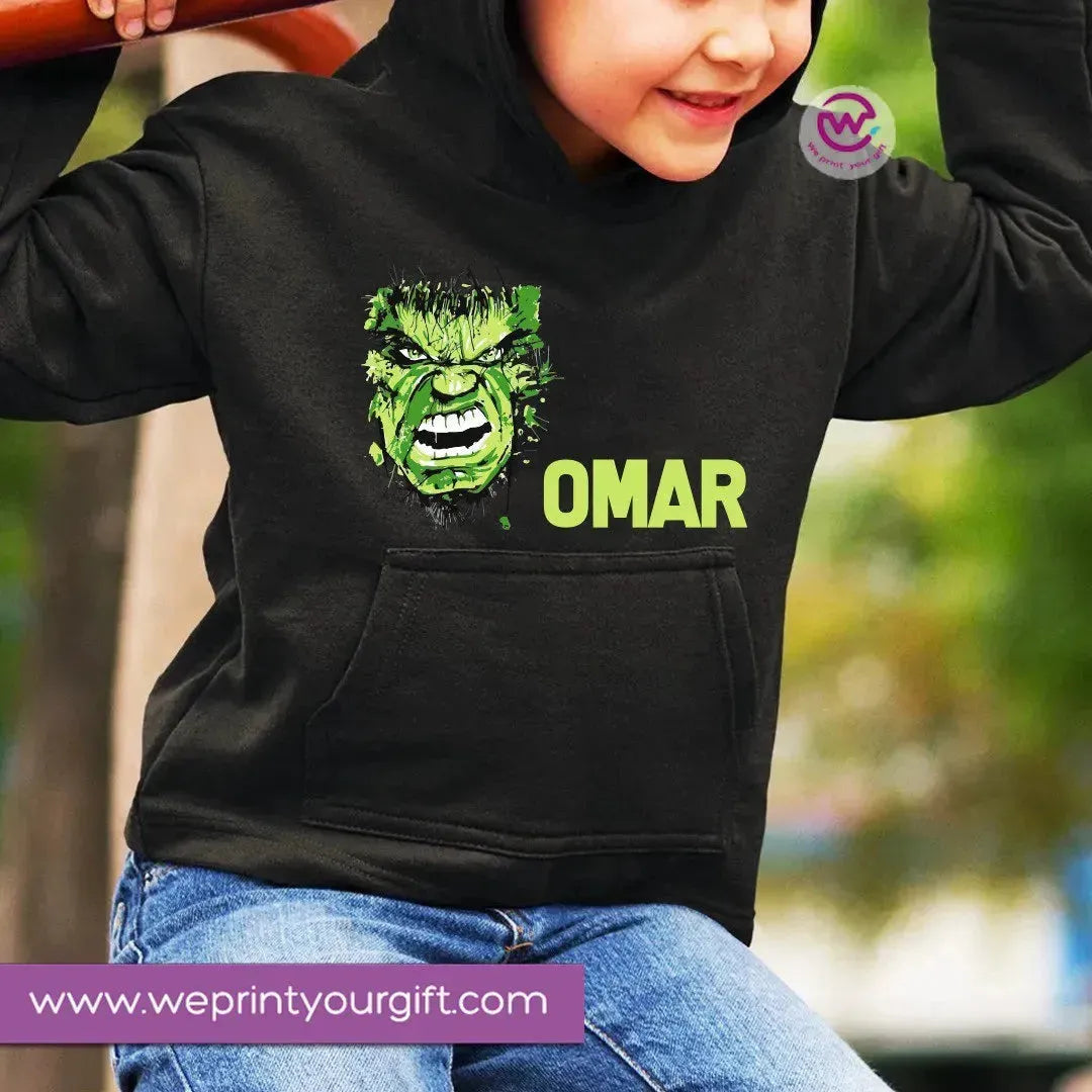 Kids hoodie- Superheroes - WE PRINT
