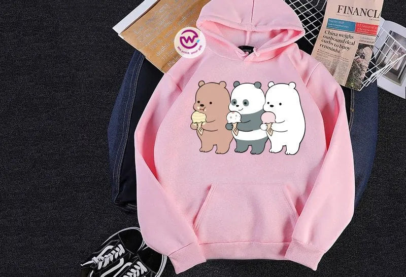 Kids hoodie-Three Bears - WE PRINT