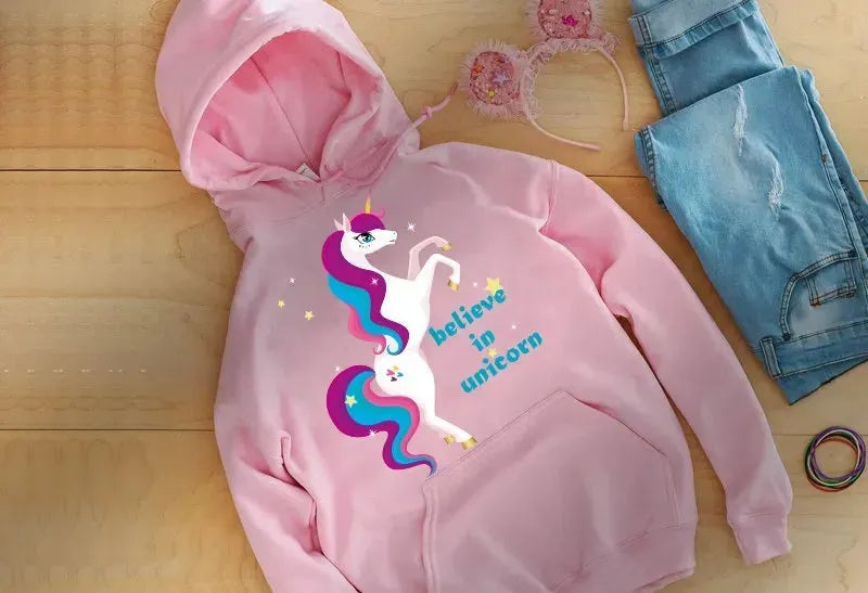 Kids Hoodie-Unicorn - WE PRINT