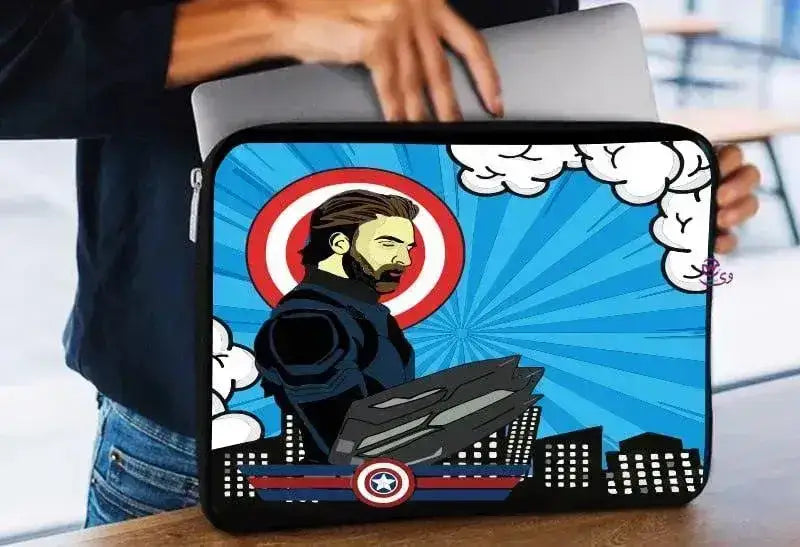 Laptop Sleeve-Canvas-Motivation - Heroes - WE PRINT