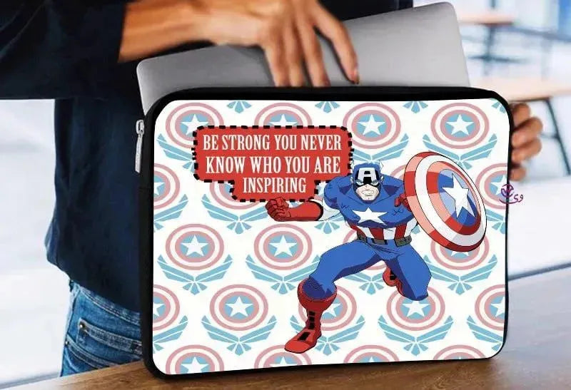 Laptop Sleeve-Canvas-Motivation - Heroes - WE PRINT