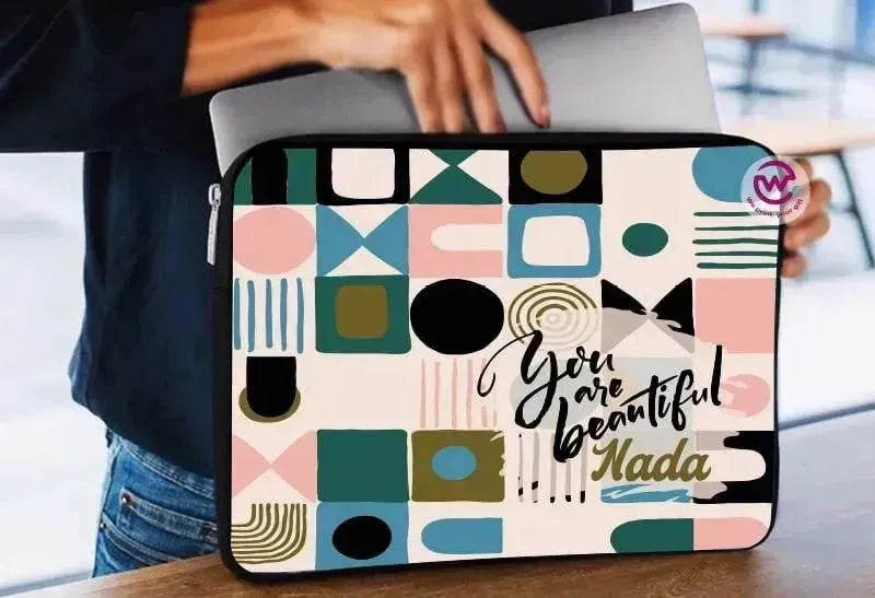 Laptop Sleeve-Canvas-Motivation - Names -A - WE PRINT