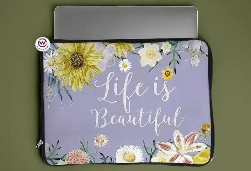 Laptop Sleeve-Canvas-Motivation - Sunflower - WE PRINT