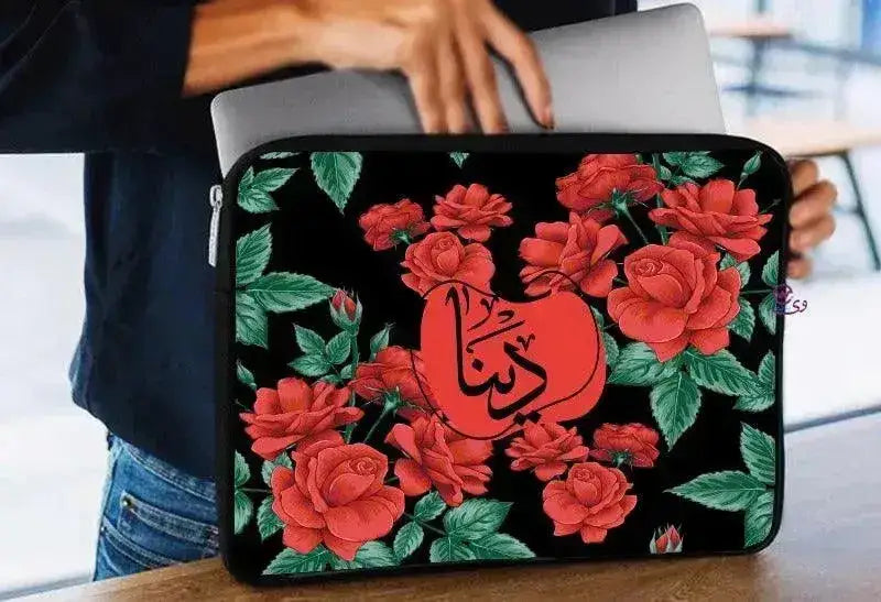 Laptop Sleeve-Canvas-Names-B - WE PRINT