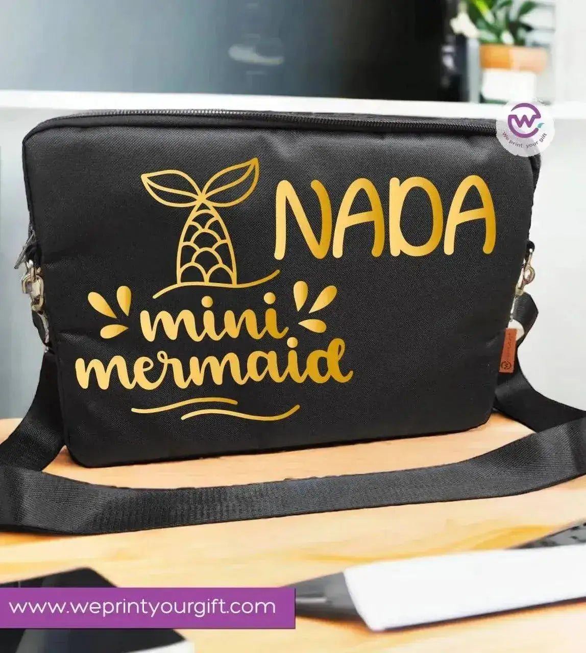 Fabric Laptop Sleeve- Motivation - WE PRINT