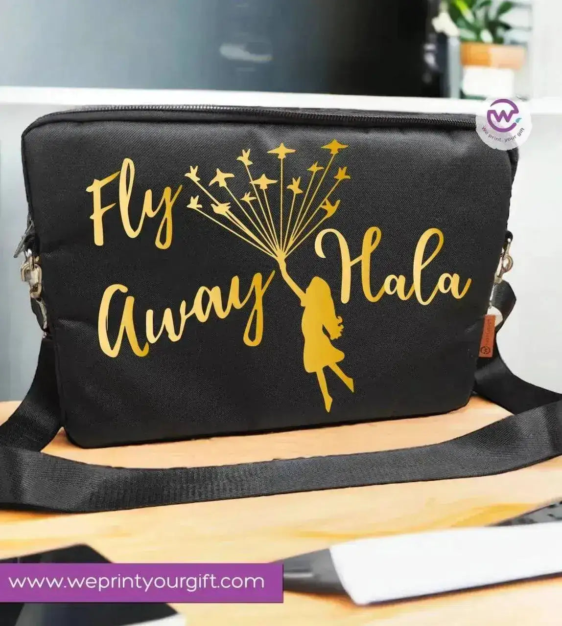 Fabric Laptop Sleeve- Motivation - WE PRINT