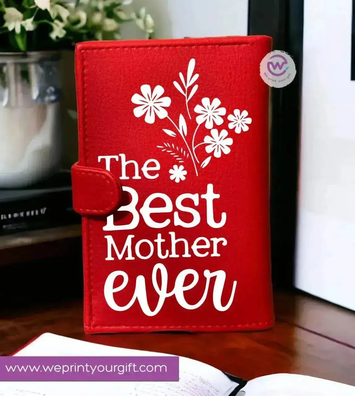 leather wallet for women - Mother's Day - WE PRINT