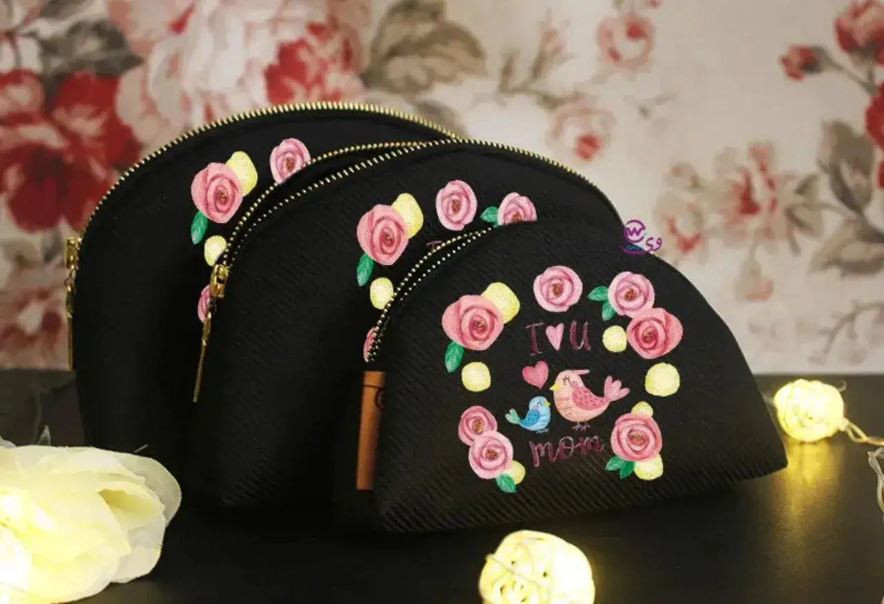 Makeup Cases Set- Mother’s Day Designs - WE PRINT
