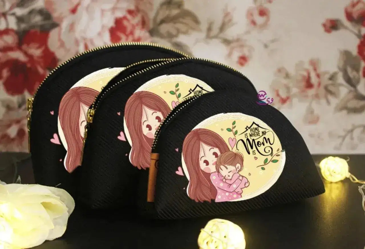 Makeup Cases Set- Mother’s Day Designs - WE PRINT