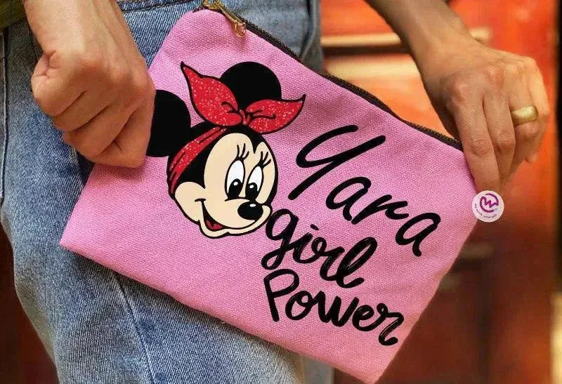 Makeup & Pencil Case- Minnie Mouse - WE PRINT
