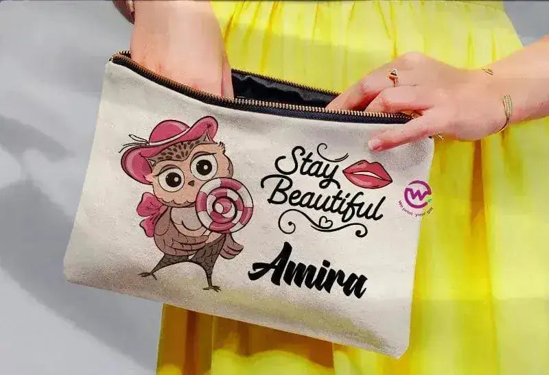 Makeup & Pencil Case-Owl-C - WE PRINT