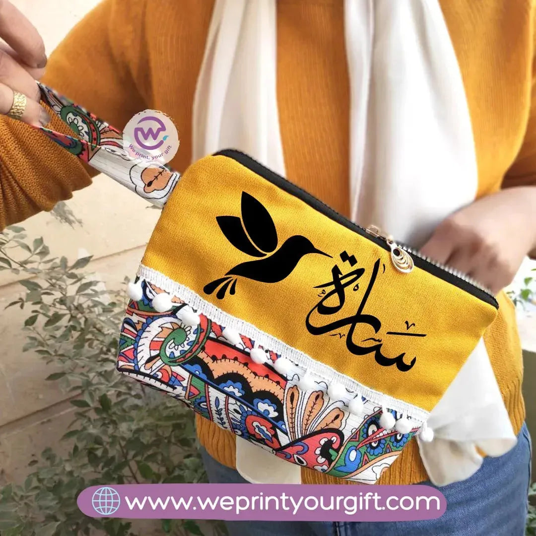 Makeup Clutch-Arabic Names - WE PRINT