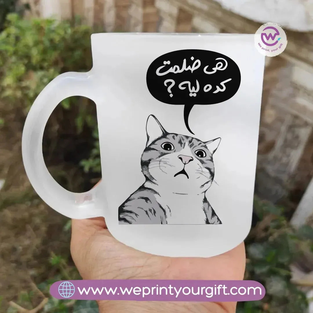 Matt Glass Mug-Comics - WE PRINT