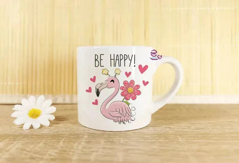 Mini-Mug -Flamingos - WE PRINT