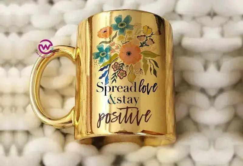 Mirror Ceramic Mug -Motivational designs - WE PRINT