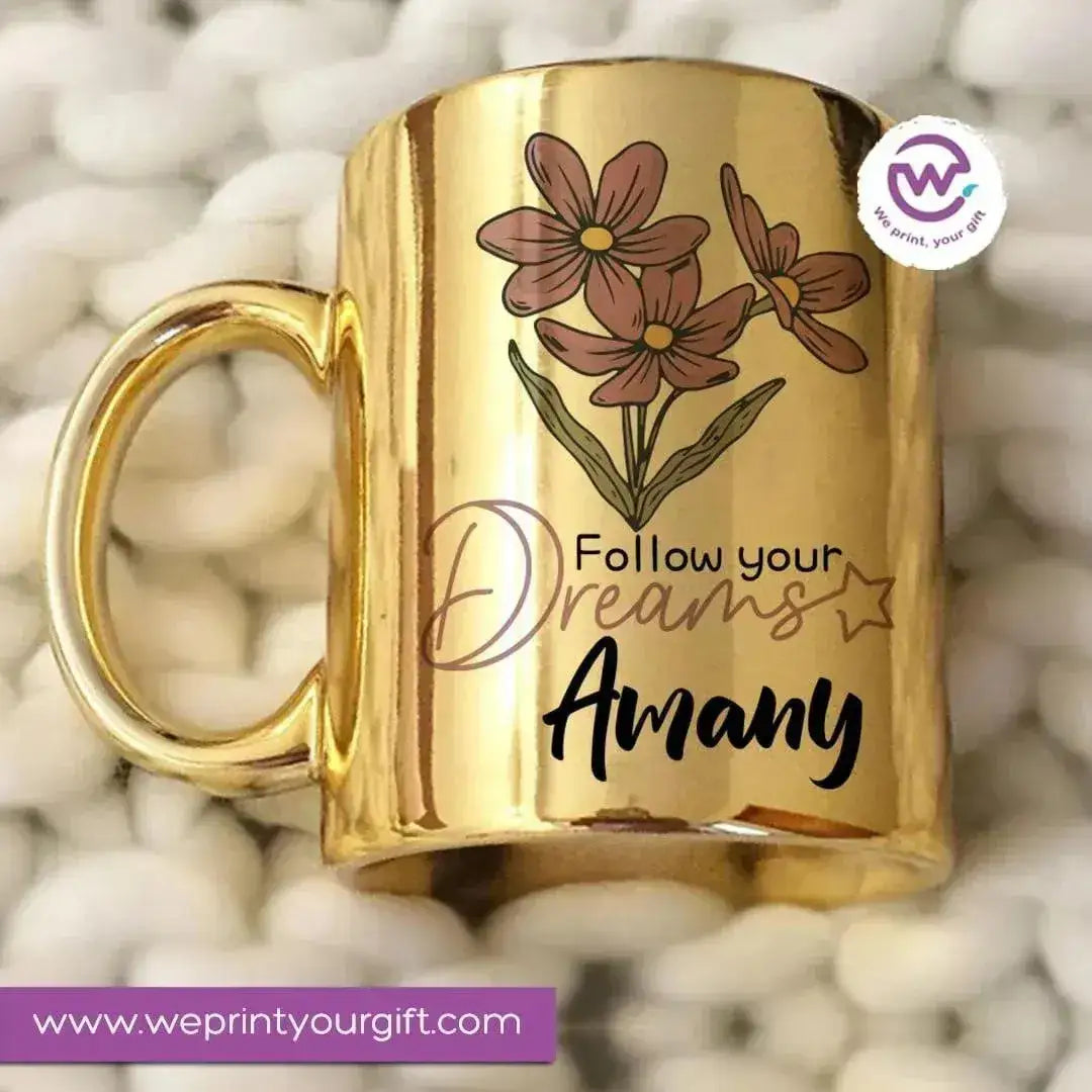 Mirror Ceramic Mug - Names-A - WE PRINT