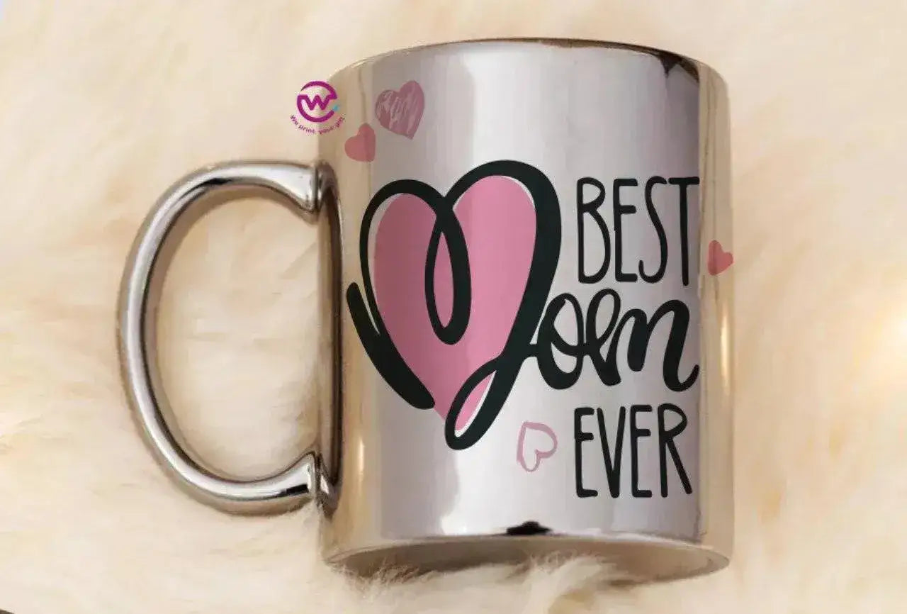 Mirror Ceramic - Silver Color - Mom Designs - WE PRINT
